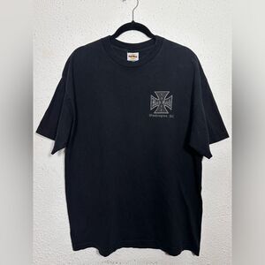 Hard Rock Cafe Black Short Sleeve Tee size XL 1971 Rock Hard Roll Hard